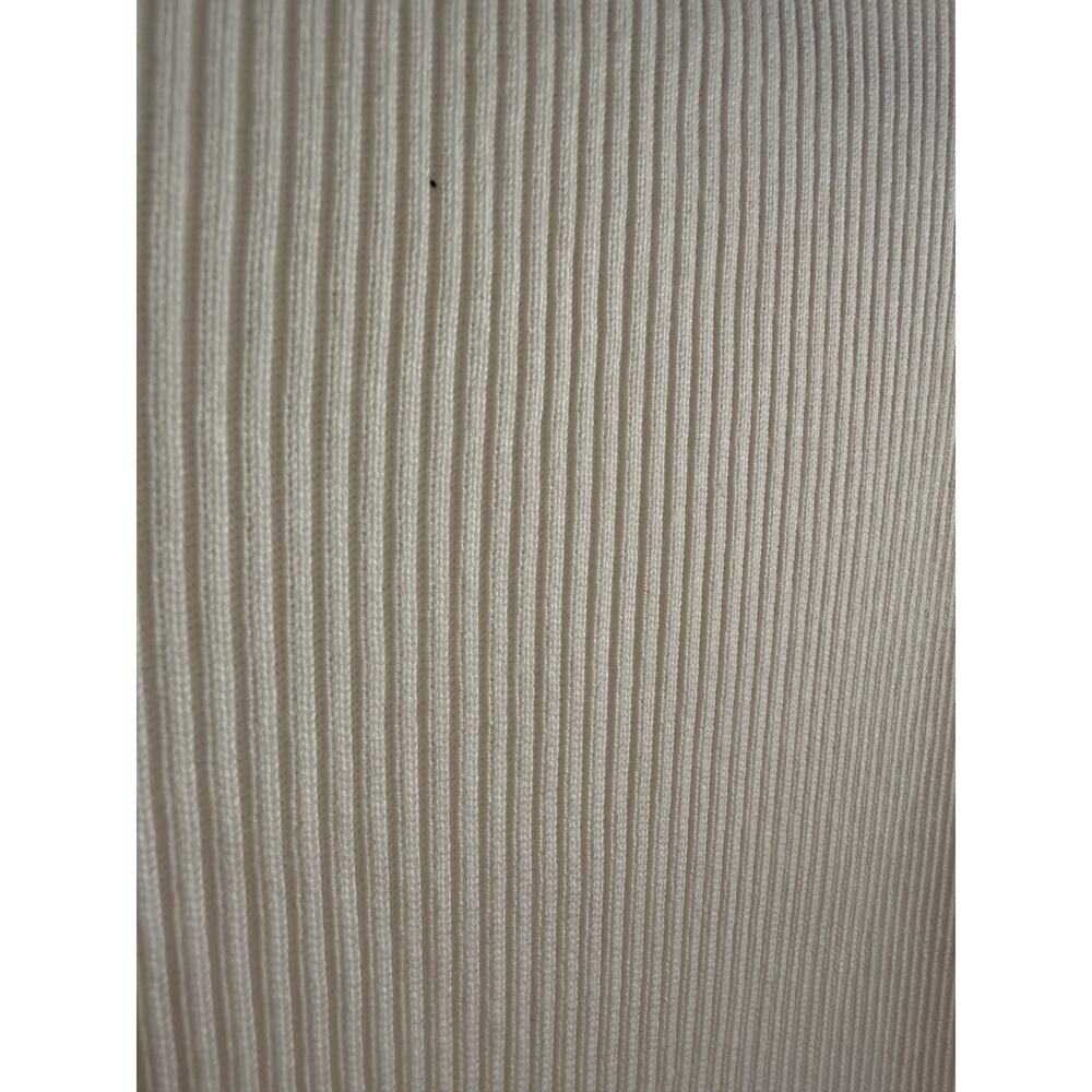 Fashion Nova Laura Ribbed Sweater Midi Dress Ivory Size XL New With Tags - Picture 5 of 10